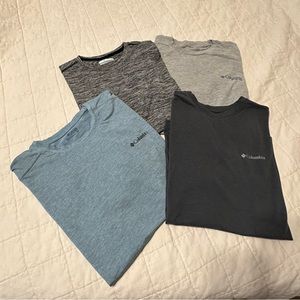 Mens Columbia Tshirts x 4